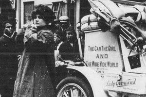 Blanche Scott Arrives in Toledo Photo